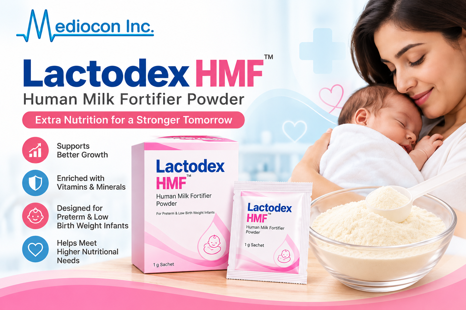 Lactodex HMF Nutritional Supplement | Mediocon INC — Mediocon Inc