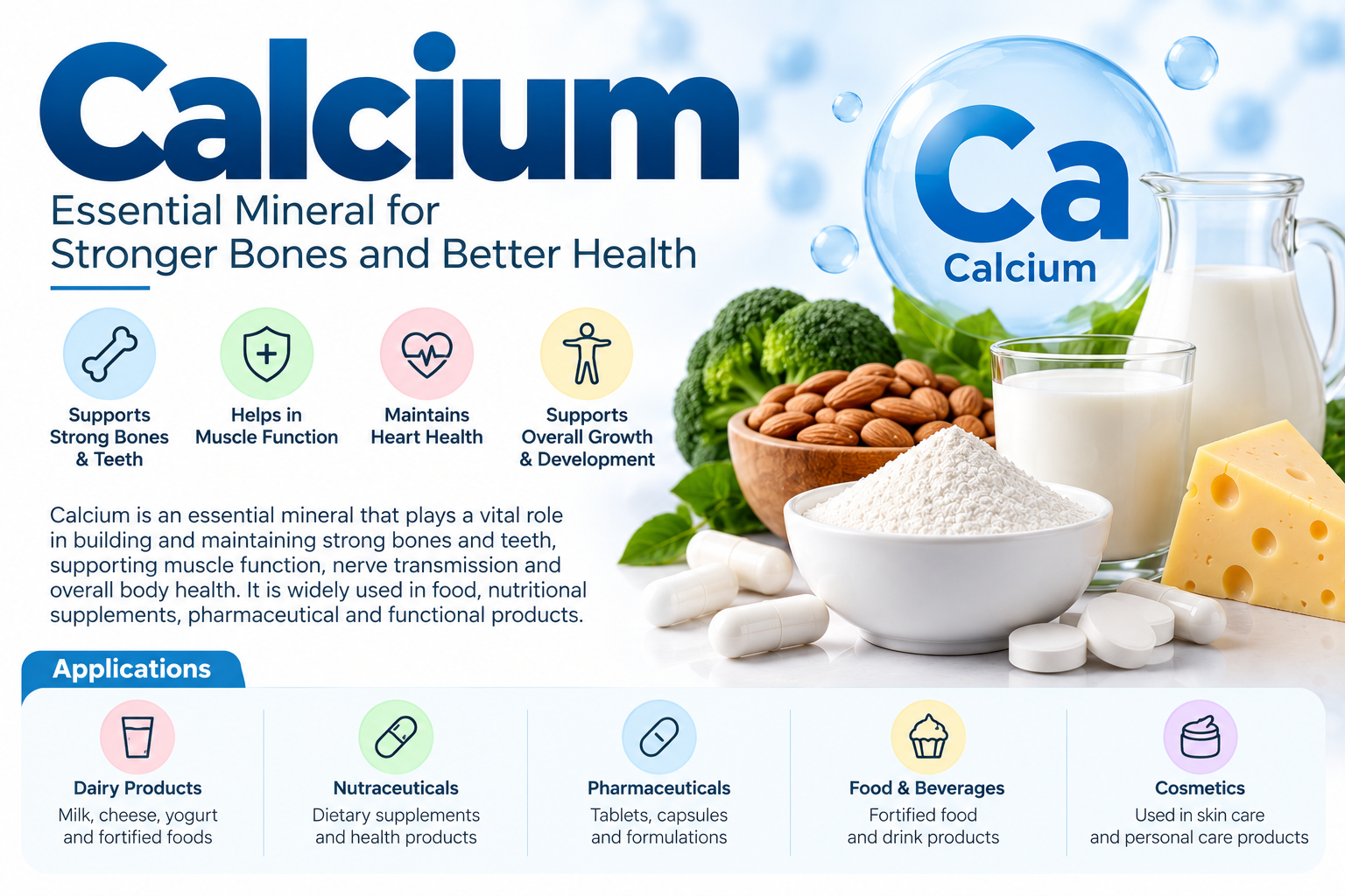 Calcium Manufacturer in India | Mediocon Inc. — Mediocon Inc