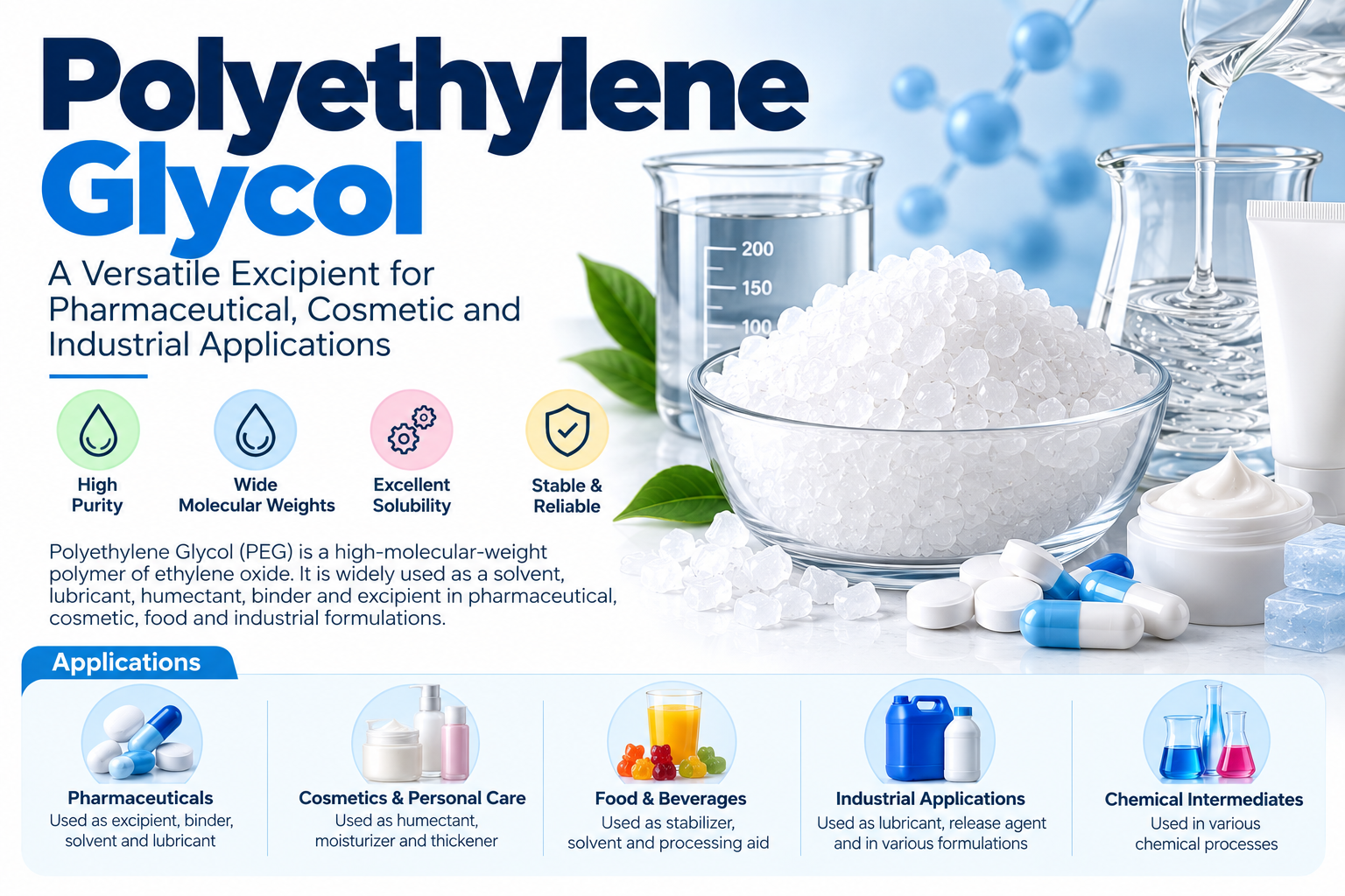 Polyethylene Glycol Manufacturer in India | Mediocon Inc. — Mediocon Inc