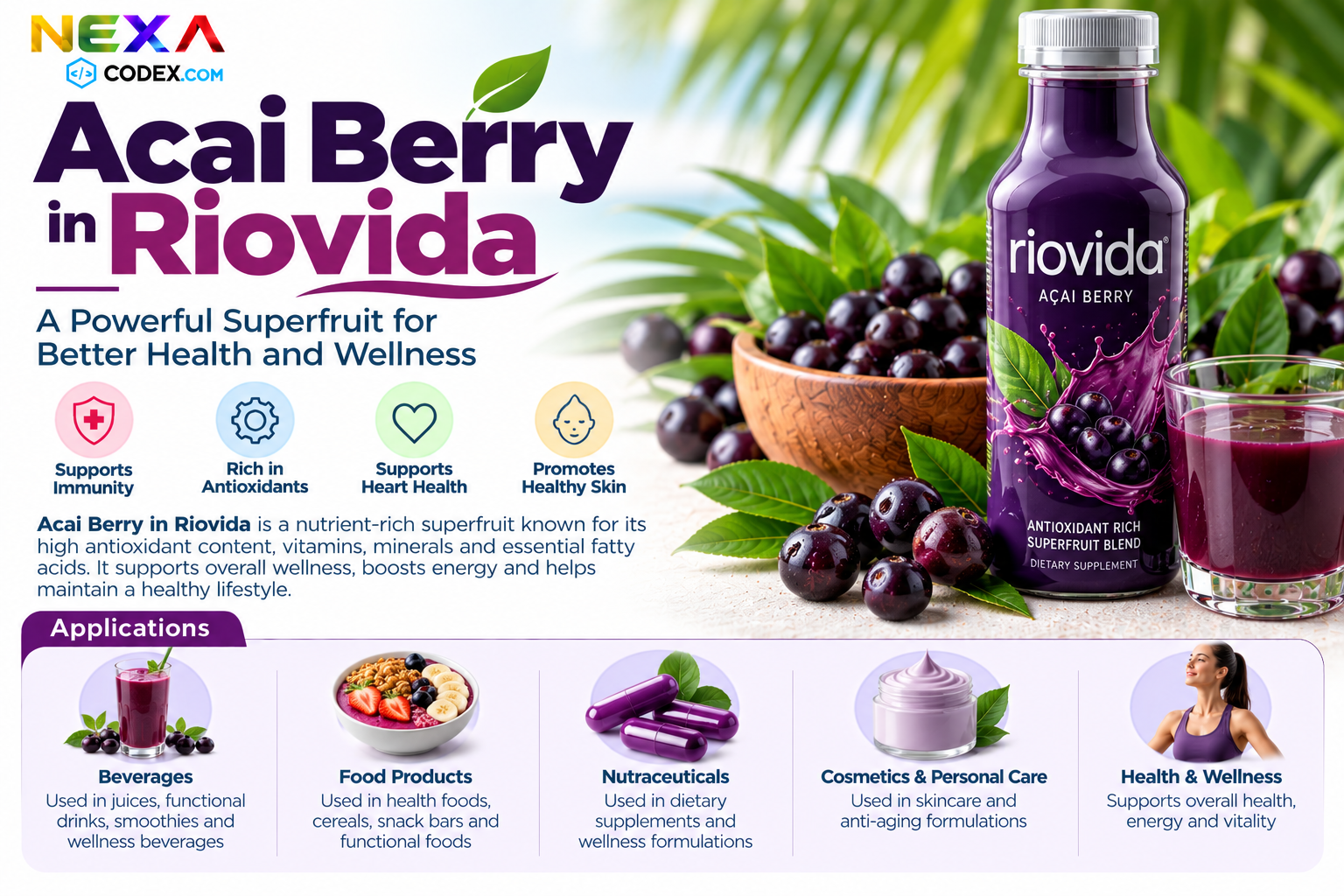 Acai Berry Manufacturer in India | Mediocon INC — Mediocon Inc