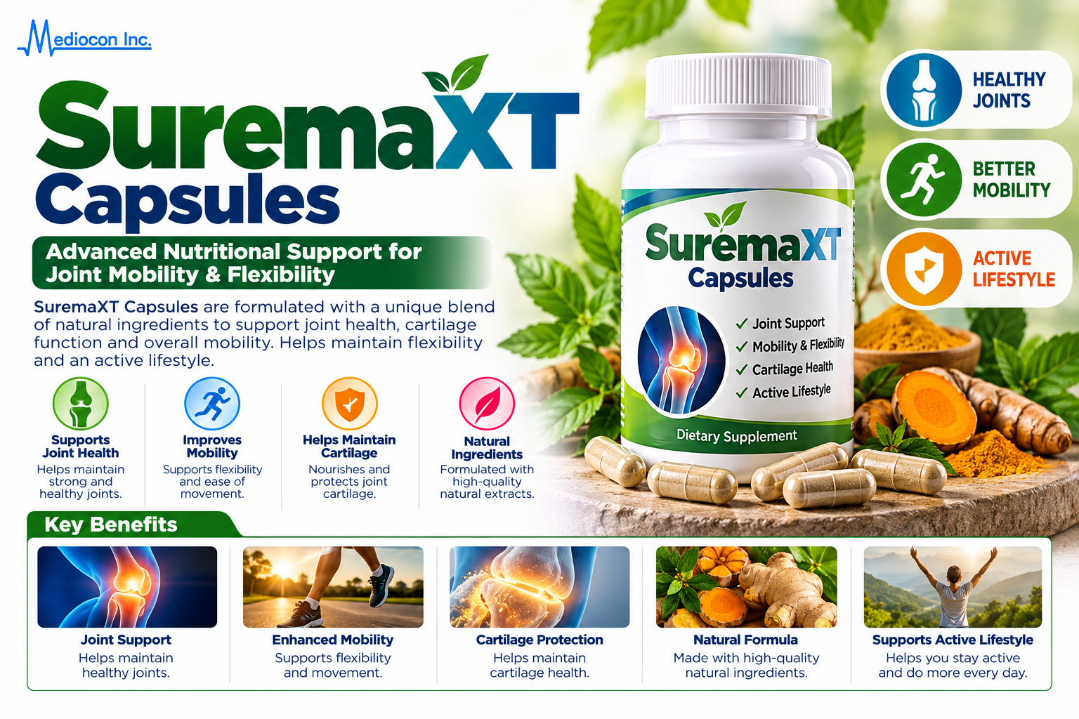 SuremaXT Capsules Manufacturer in India | Mediocon Inc. — Mediocon Inc