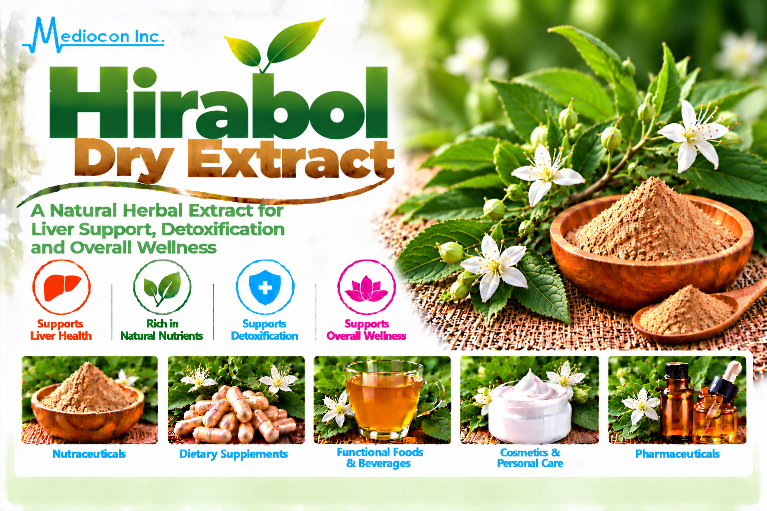 Hirabol Dry Extract Manufacturer in India | Mediocon Inc. — Mediocon Inc