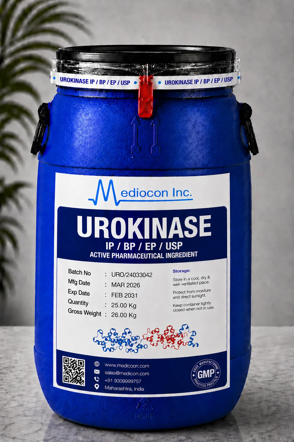Urokinase API — Mediocon Inc