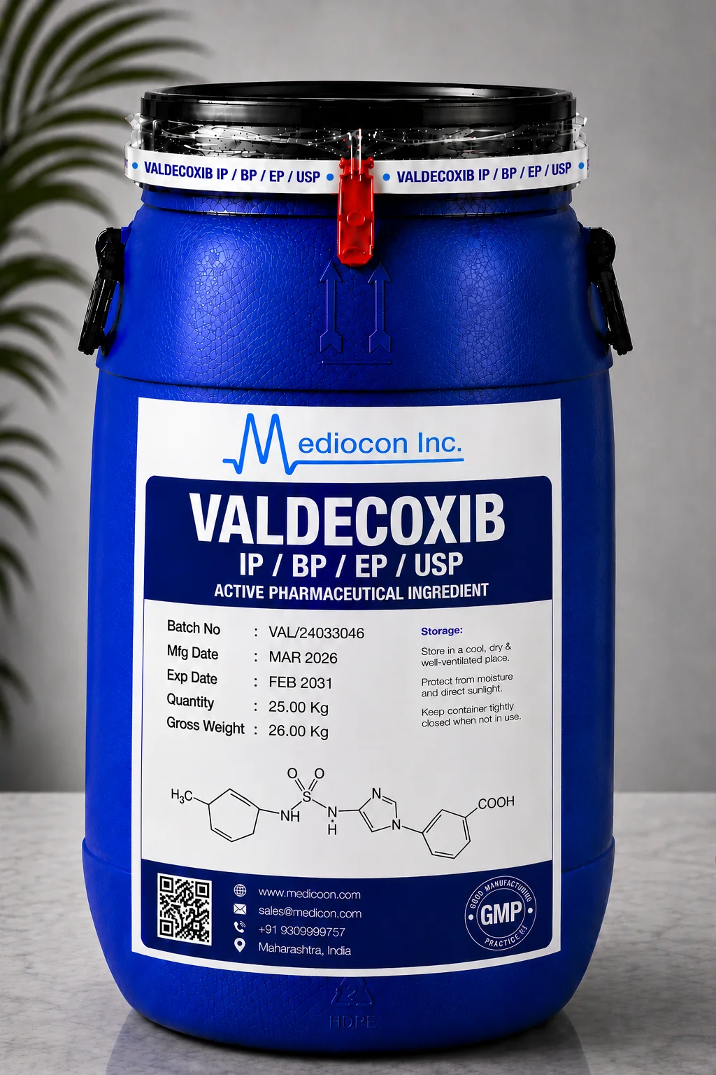 Valdecoxib API — Mediocon Inc